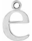 14K Lowercase Initial Dangle