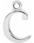 14K Lowercase Initial Dangle