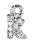 Petite Pavé Lowercase Diamond Alphabet Dangle