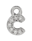 Petite Pavé Lowercase Diamond Alphabet Dangle