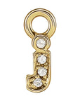 Petite Pavé Lowercase Diamond Alphabet Dangle