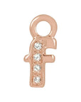 Petite Pavé Lowercase Diamond Alphabet Dangle