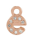 Petite Pavé Lowercase Diamond Alphabet Dangle